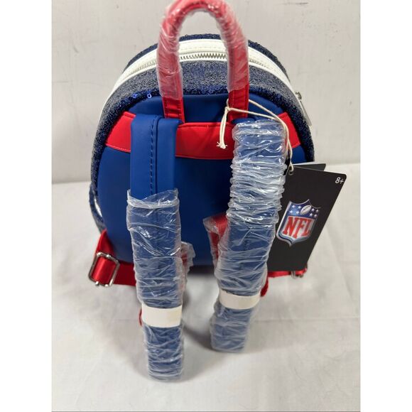 NFL Buffalo Bills‎ Loungefly backpack red blue new main image 11